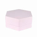 Pudełko heksagon różowe 6x15 - Rzeczy z papieru