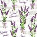Serwetka 33x33cm - Lavender Season in Provence, lawenda