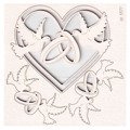 Tekturka - Love in 3D - Heart decors - dekory z sercami - Scrapiniec