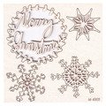Tekturka motywy świąteczne Merry Christmas 01 - Mon Merry cheri - Scrapiniec