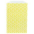 Torebki papierowe 5szt. 12,7x19cm - żółty plaster miodu - Whisker Graphics