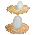 Wykrojnik - Cheery Lynn - Bird Nest and Eggs B669 gniazdo jajko