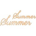 Wykrojnik - Cheery Lynn - Summer B574 napisy lato