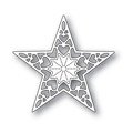 Wykrojnik - Memory Box - Holiday Heart Star gwiazda w serduszka