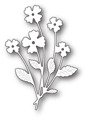 Wykrojnik - Memory Box - Petite Flower Bunch - kwiaty bukiet