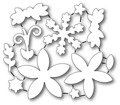 Wykrojnik - Memory Box - Poinsettia Surprise - poinsettia, śnieżynka