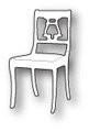 Wykrojnik - Poppystamps - Formal Chair / krzesło