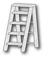 Wykrojnik - Poppystamps - Garden Step Ladder 1186 drabina