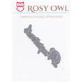 Wykrojnik - Rosy Owl - Przepiśnik napis