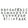 Wykrojnik Sizzix Bigz XL - Alphabet Typo Lower alfabet