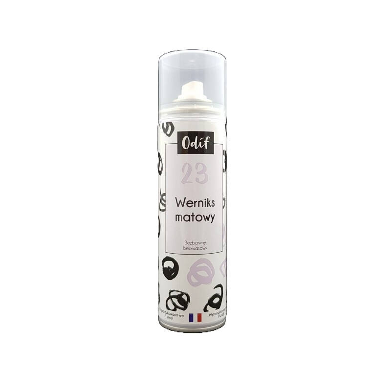 Werniks matowy w sprayu 250ml - Odif