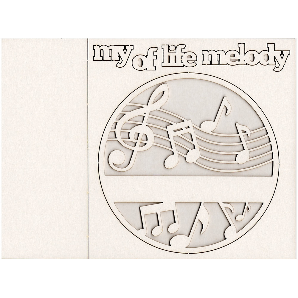 Baza albumowa Mintay 15,2 x 20,3 cm - Music Garden