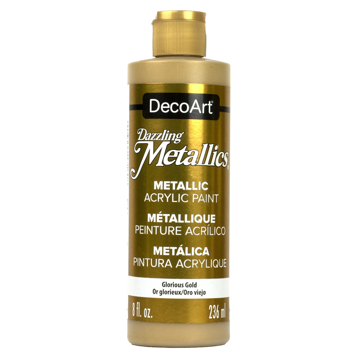 Farba metaliczna Dazzling Metallics - Glorious Gold - złota 236 ml