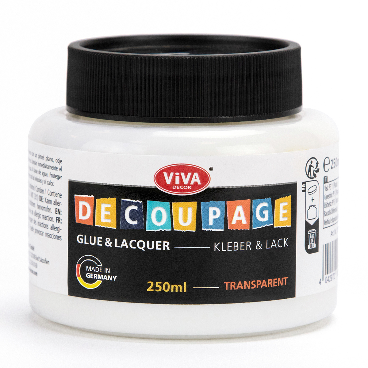 Klej i lakier do decoupage - Viva Decor - 250 ml